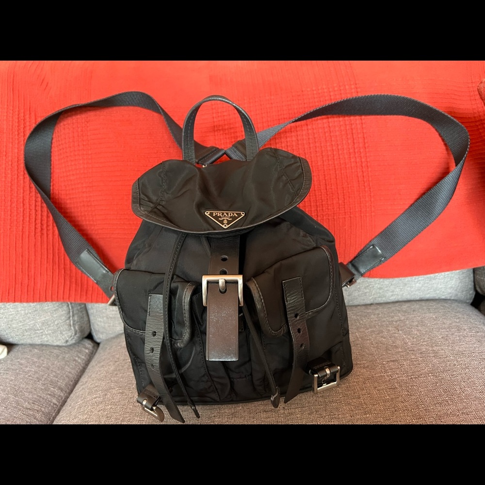 Authentic Prada Nylon BackPack Small